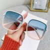 Wholesale Square Frame Anti UV PC Sunglasses