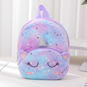 Purple five-pointed star squinting eyes