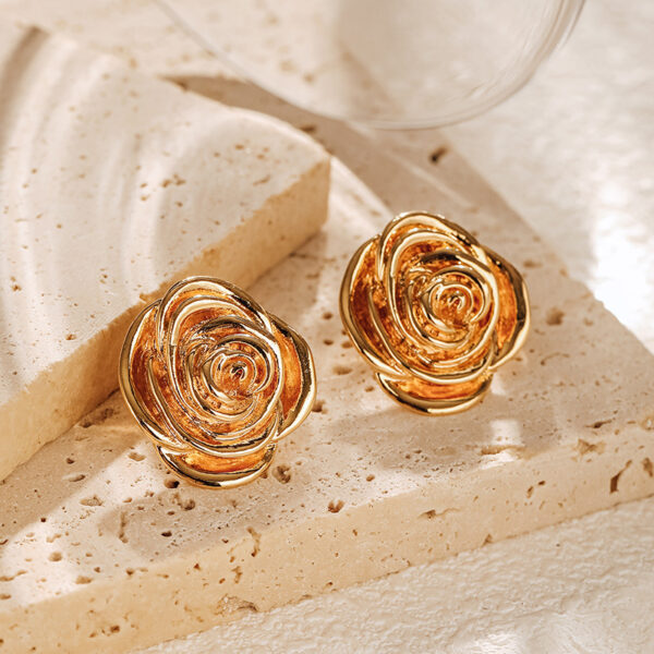 Wholesale Vintage Rose Earrings