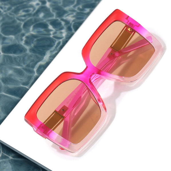 Wholesale PC Large Square Frame Sunglasses