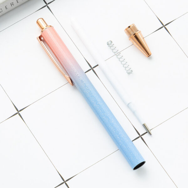 Wholesale Creative Glitter Metal Ballpoint Pen