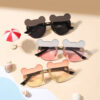 Wholesale Cat Ears PC Kids Sunglasses
