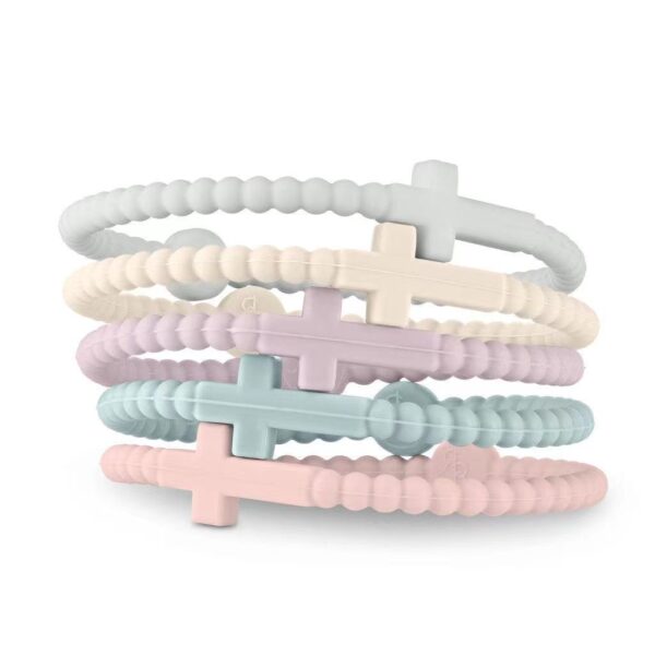 Wholesale Cross Silicone Bracelet
