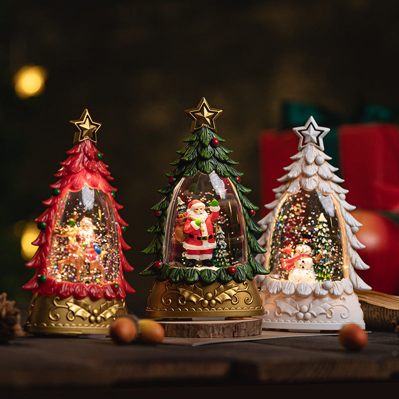 Wholesale Christmas Snow Crystal Ball Gift Ornaments
