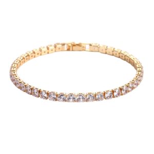 4.016k gold white diamond -19cm