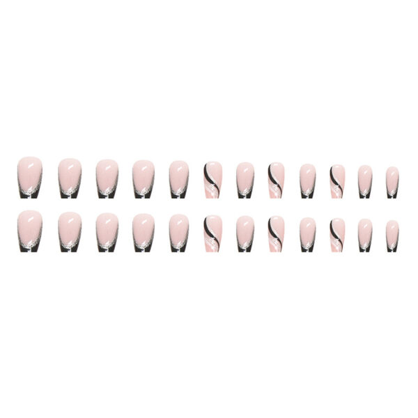 O1CN01iRixvP1qQvbhUax4G_3917635491-0-cib Wholesale Ballet Nail Black Glitter Resin Nail Stickers