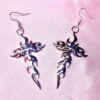O1CN01iSnvIt1nr5QtFMbgz__2212841575142-0-cib Wholesale Gothic Punk Silver Flame Earrings