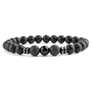 Black beads