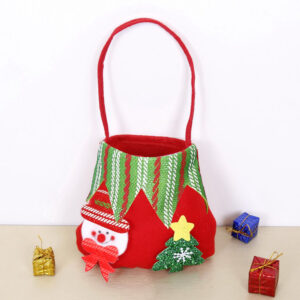 Ch-b20b non-woven elf bag (snowman style)