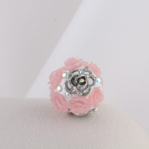 Dark pink on white background