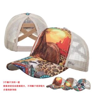 Leopard print milk White / All yards