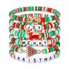 Wholesale Christmas Halloween Set Polymer Clay Bracelet