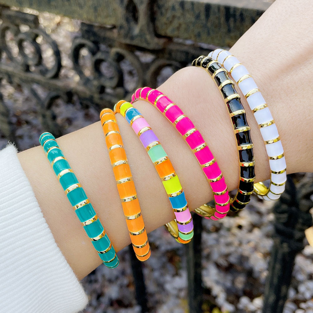 Wholesale Color ip Oil Boho Bracelet