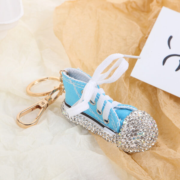 O1CN01iapx5x1v2GEvWnsC1_2207794686114-0-cib Wholesale Crystal Shoe Pendant Metal Car Key Pendant