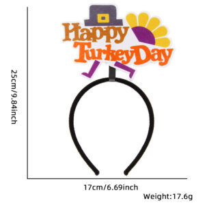 Turkey Day headband / Free size