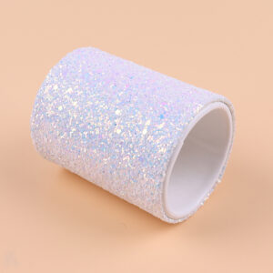 White bucket (with yellow glue overflow)