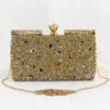 Wholesale Large Capacity One Shoulder Rhinestone Clutch Bag OLY-SD-QY003