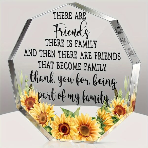 Wholesale Mother's Day Polygonal Acrylic Ornaments