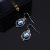 Wholesale Moonlight Stone Copper Earrings