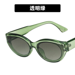 Metal hinge / Transparent green