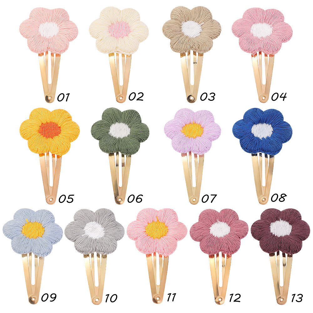 Wholesale Flower Cute Chilen's Hair Clips