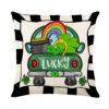 Wholesale of Green St. Patrick's Day Polyester Pillow Covers
