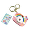 Wholesale Cute Rainbow Projection Camera PP Keychains