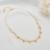 Wholesale Multi-layer 14K Gold DIY Tassel Pearl Necklace Clavicle Chain