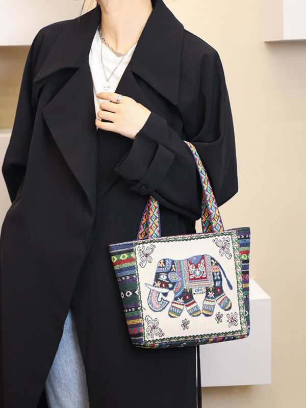 Wholesale Canvas Elephant Tote Bag