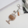 O1CN01iwrpDg2Jx6ME07Dut_2922119487-0-cib Wholesale Creative Wine Glass Color Matching Hot Diamond Keychain