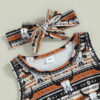 Wholesale Cotton Western Style Aztec Pattern Baby Onesies