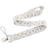 Wholesale Rainbow Polyester Badge Lanyard