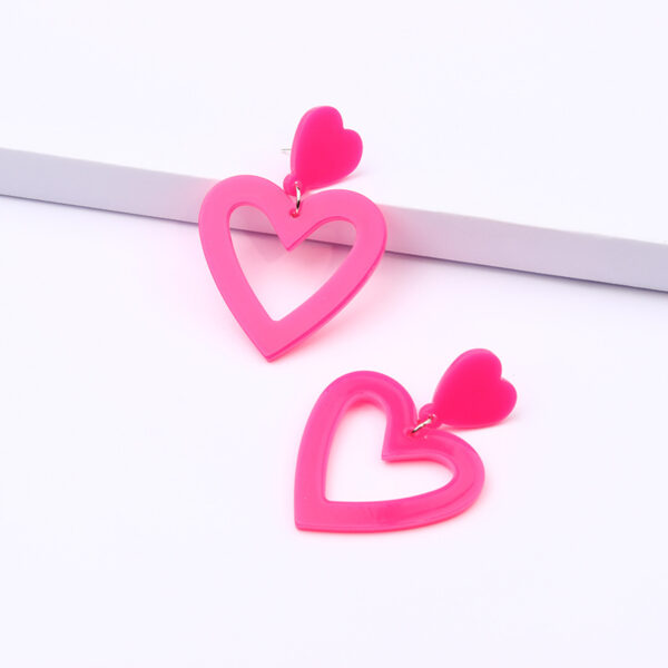 O1CN01j0ECIk1T3M0D80r11_2677772326-0-cib Wholesale Valentine's Day Love Acrylic Earrings