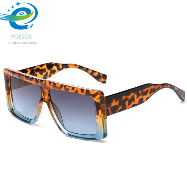 Wholesale PC Square Large Frame Men's Sunglasses