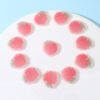 Wholesale Peach DIY Ornaments Accessories Beads
