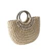 O1CN01j2CGi51bcBDSouoYW_1089503485-0-cib Wholesale Handmade Straw Woven Bags in The Shape of Semi-circular Shells