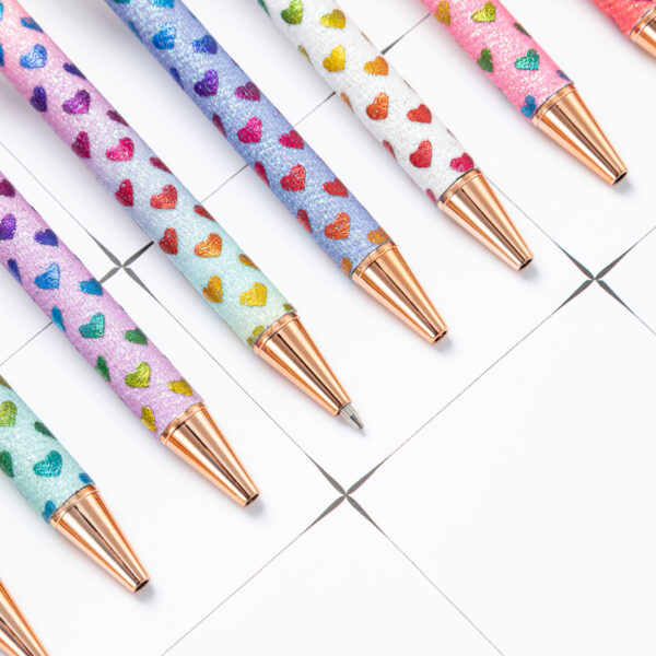 Wholesale Gradient Leopard Metal Ballpoint Pen