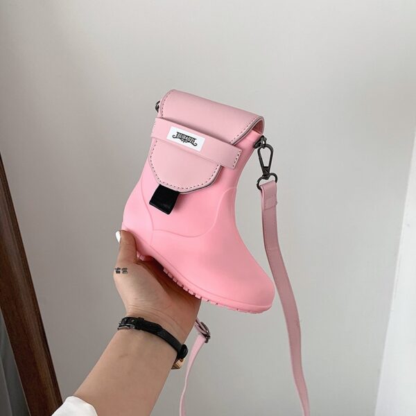 Wholesale PU Candy Color Boot Bags Shoulder Bags