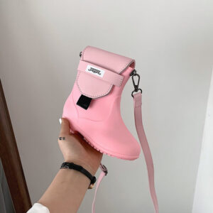 Wholesale PU Candy Color Boot Bags Shoulder Bags