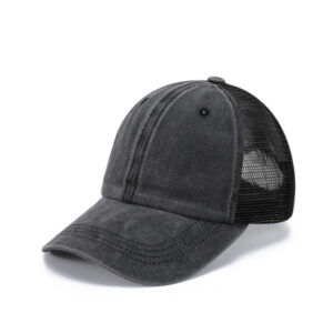 Black Net Cap-Black Net / Adult 56-60cm
