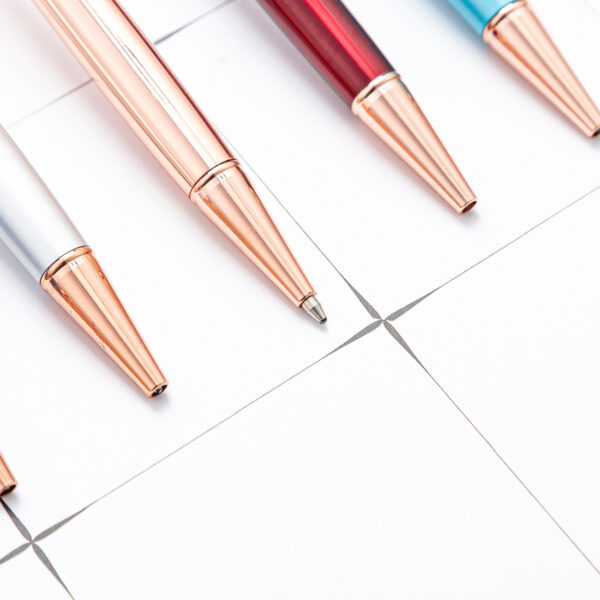 O1CN01j82Zxj1cHObPFaFWt_933993575-0-cib Wholesale DIY Empty Four-leaf Clover Metal Ballpoint Pen