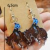 O1CN01j8nTGI2HKyDH3OJE6_3294559133-0-cib Wholesale Western Style Denim Horse Riding Acrylic Earrings