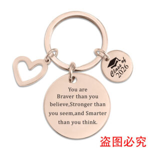 XYY021 Keychain Rose Gold