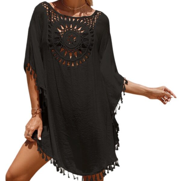 O1CN01jBQSIh1YfRDUiAamK_2215213086-0-cib Wholesale Hook Tassel Beach Cover Up Polyester Swimwear
