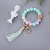 O1CN01jDsc1m1FT5aWWTAQ1_2698260487-0-cib-1 Wholesale Tassel Silicone Beaded Wrist Keychain