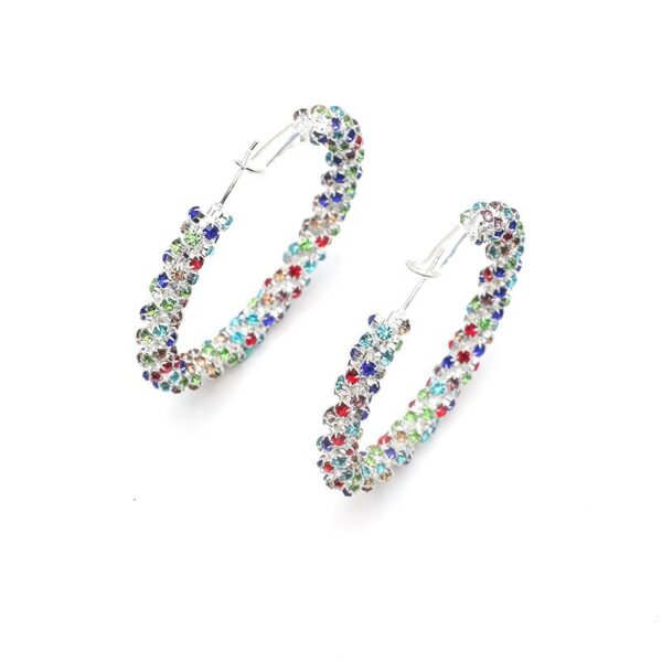 O1CN01jGdbCI21msICbv5Lk_1121057028-0-cib Wholesale Round Diamond Alloy Earrings