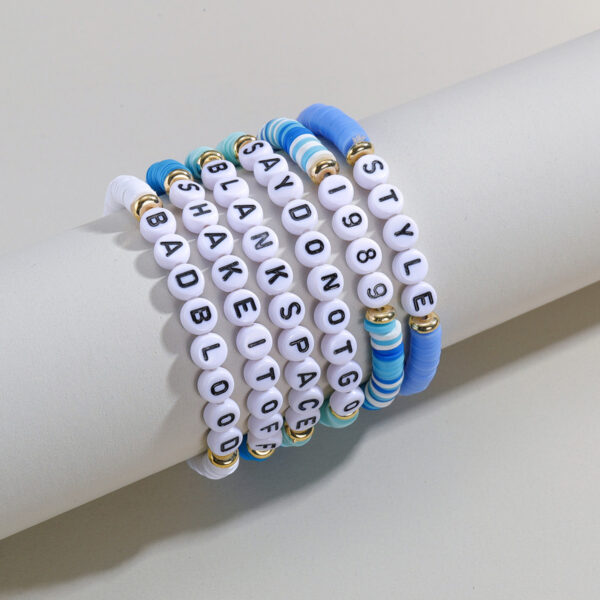 Wholesale Vintage Shell Beaded Pink Tassel Anklet