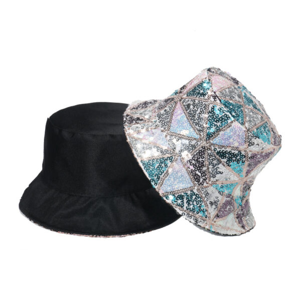 O1CN01jKjHvb1QAjW7wIB30_962731936-0-cib Wholesale Punk Geometric Sequins Polyester Bucket Hat