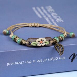 Flat knot flower core color random