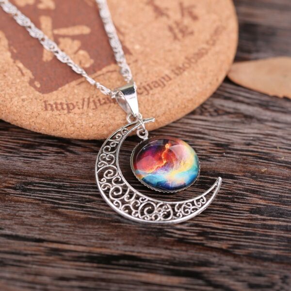 O1CN01jLvDMT1mnaty8Gbwr_2549164999-0-cib Wholesale Starry Sky Moon Time Gemstone Necklace